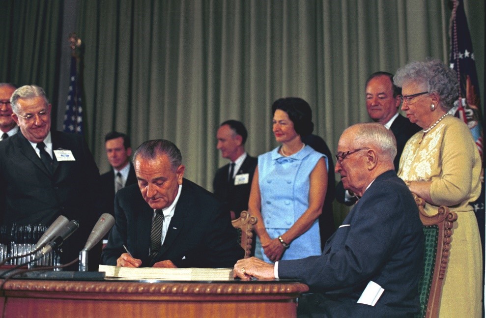 Civil Rights Act Of 1964 Signing